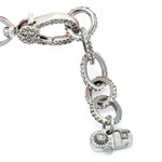 Diamond links with signature Caravan of Stones charm