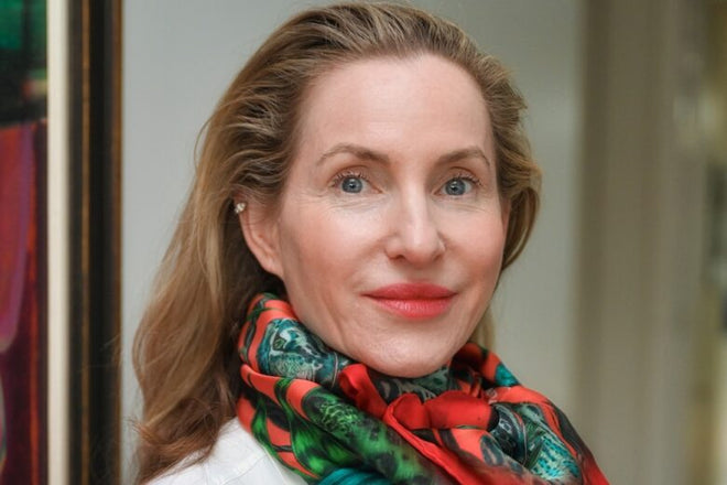 Caron Bluestone, founder of Caravan of Stones, photographed for her Talented Ladies Club interview