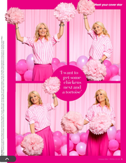 Gaby Roslin wearing a Caravan of Stones diamond bracelet in Prima magazine’s October 2026 40th anniversary issue
