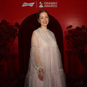 Jahnavi Harrison wearing Caravan of Stones diamond bracelet at the GRAMMY Awards