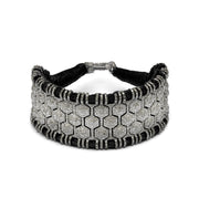 St. Moritz - Black Thread Pavé Diamond Bracelet