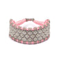 Light Pink Thread Pavé Diamond Bracelet