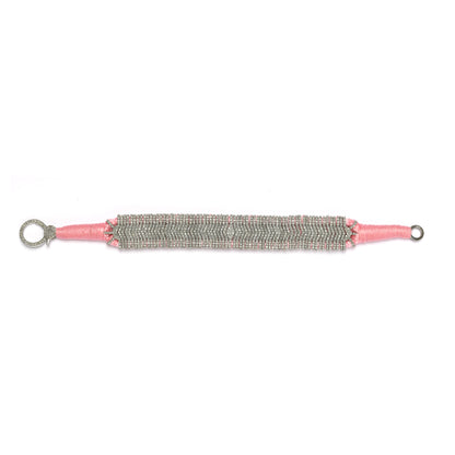 Light Pink Thread Diamond Bracelet