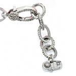 Diamond links with signature Caravan of Stones charm