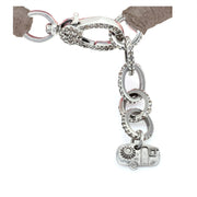 Cashmere Earth Stacker clasp, diamond links and caravan charm