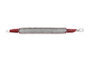 Claret Velvet diamond stacker bracelet laid flat