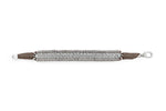Espresso Luxe diamond stacker bracelet laid flat
