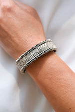 Ibiza black thread diamond bracelet by Caravan of Stones