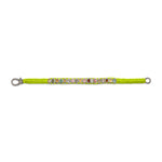 Neon yellow mini tourmaline and diamond bracelet by Caravan of Stones