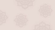 Pale pink mandala pattern