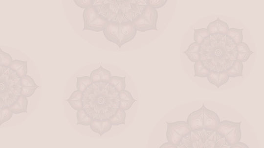 Pale pink mandala pattern