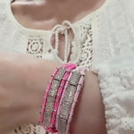Baby Pink Row diamond bracelet video