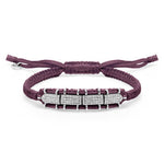 Vampire Claret Row diamond bracelet with a sliding closure on white