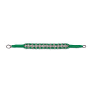 Side view of the Verdon green thread pavé diamond bracelet